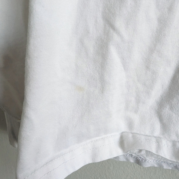 John Galt West Coast California 93 Long Sleeve Shirt White Womens Sz L As Is - Picture 4 of 5